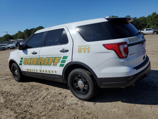 1FM5K8ARXJGB00056 - 2018 FORD EXPLORER POLICE INTERCEPTOR 白色 照片 2