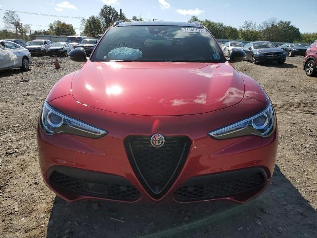 ZASPAKBN7N7D37500 - 2022 ALFA ROMEO STELVIO TI RED photo 5