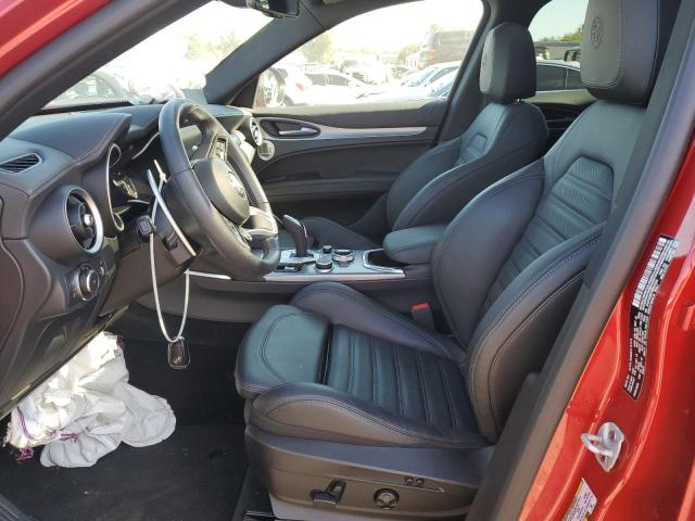 ZASPAKBN7N7D37500 - 2022 ALFA ROMEO STELVIO TI RED photo 7