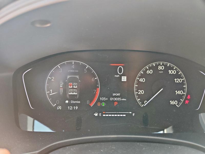 2HGFE2F57RH555578 - 2024 HONDA CIVIC SPORT SILVER photo 9