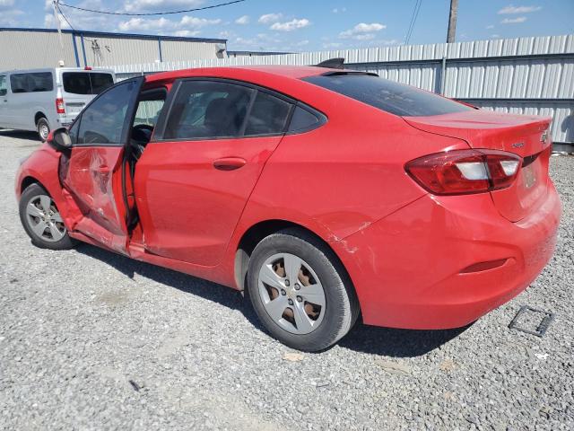 1G1BC5SM6J7221827 - 2018 CHEVROLET CRUZE LS წითელი ფოტო 2