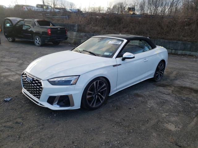 WAUW4GF56NN000635 - 2022 AUDI S5 PREMIUM PLUS 白色 照片 1