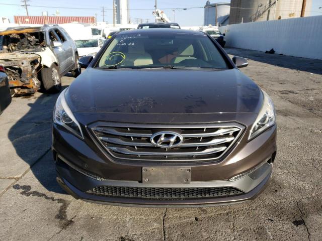 5NPE34AFXFH137479 - 2015 HYUNDAI SONATA SPORT BROWN photo 5