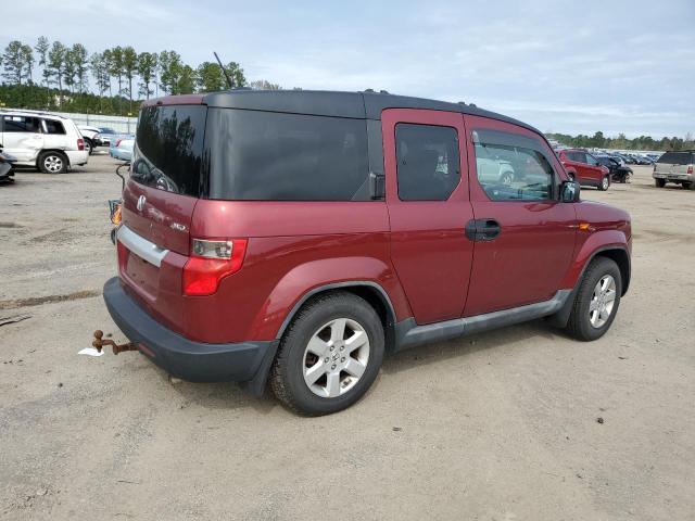 5J6YH28709L000269 - 2009 HONDA ELEMENT EX MAROON photo 3