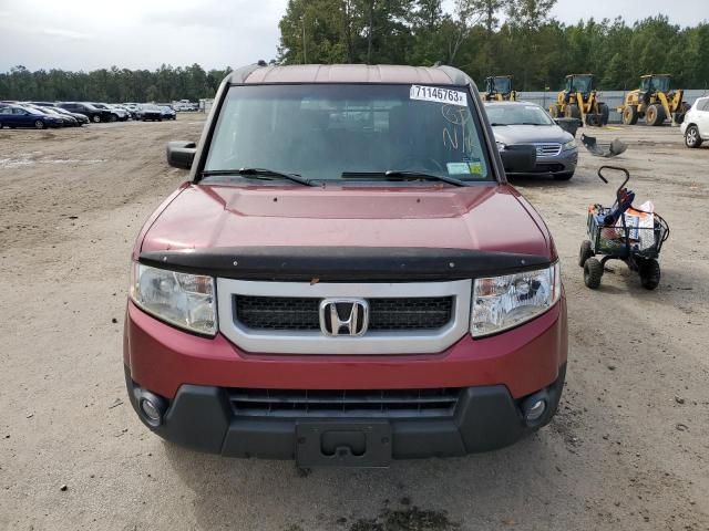 5J6YH28709L000269 - 2009 HONDA ELEMENT EX MAROON photo 5