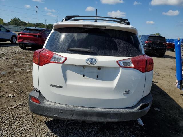 JTMBFREV9FJ044727 - 2015 TOYOTA RAV4 LE WHITE photo 6