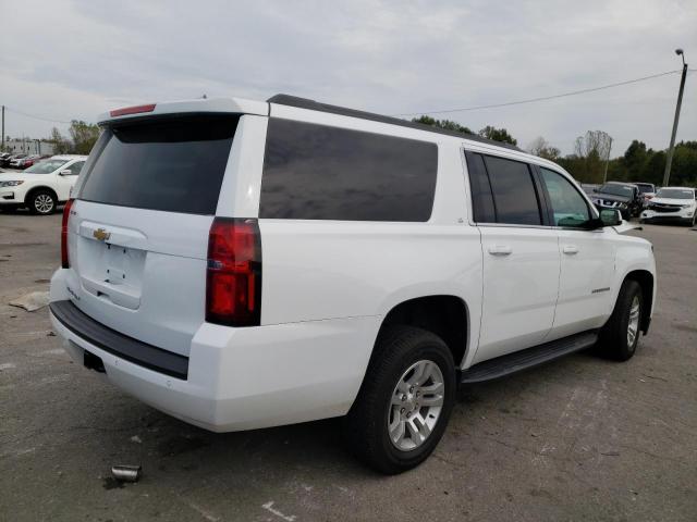 1GNSKHKC7KR374295 - 2019 CHEVROLET SUBURBAN K1500 LT WHITE photo 3