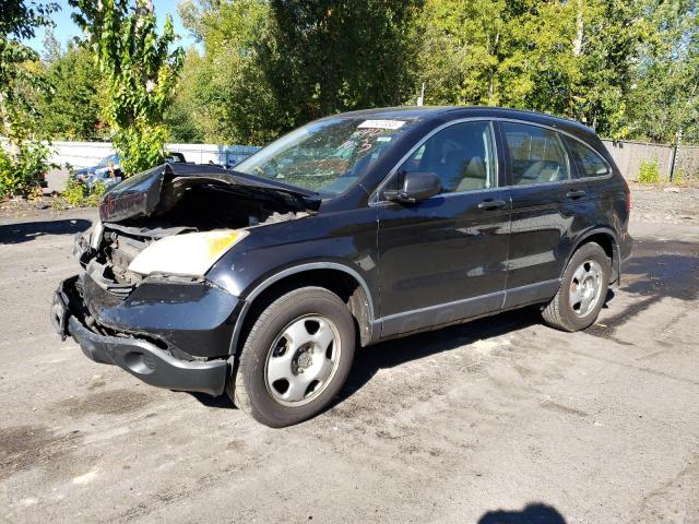 JHLRE483X7C081549 - 2007 HONDA CR-V LX BLACK photo 1