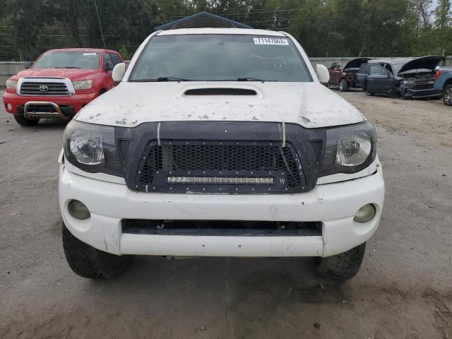 3TMMU52N06M002154 - 2006 TOYOTA TACOMA DOUBLE CAB LONG BED WHITE photo 5