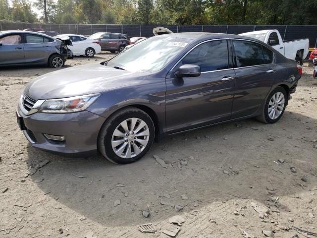 1HGCR3F9XDA020655 - 2013 HONDA ACCORD TOURING GRAY photo 1