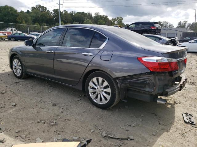 1HGCR3F9XDA020655 - 2013 HONDA ACCORD TOURING GRAY photo 2