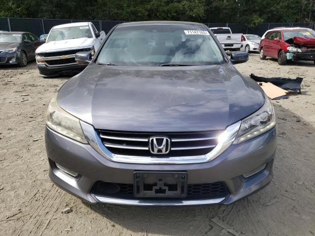 1HGCR3F9XDA020655 - 2013 HONDA ACCORD TOURING GRAY photo 5