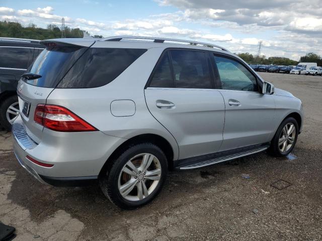 4JGDA5HB3EA353766 - 2014 MERCEDES-BENZ ML 350 4MATIC SILVER photo 3