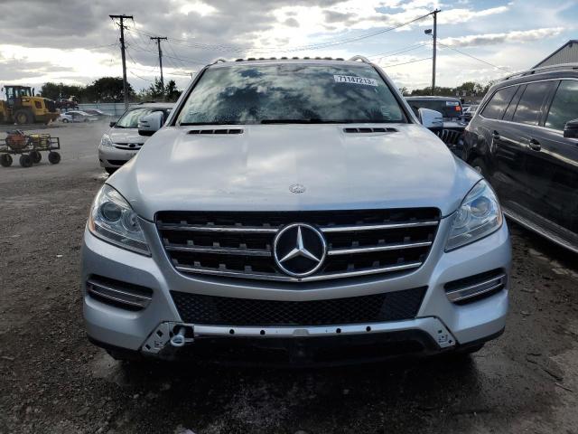 4JGDA5HB3EA353766 - 2014 MERCEDES-BENZ ML 350 4MATIC SILVER photo 5