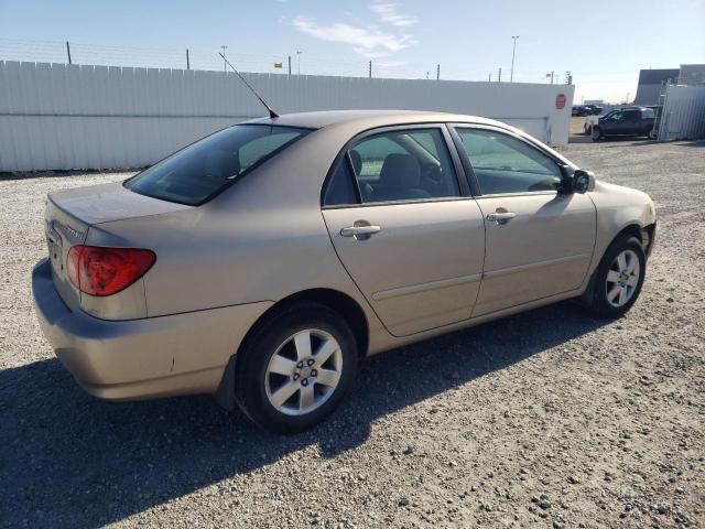 2T1BR32E05C895706 - 2005 TOYOTA COROLLA CE GOLD photo 3