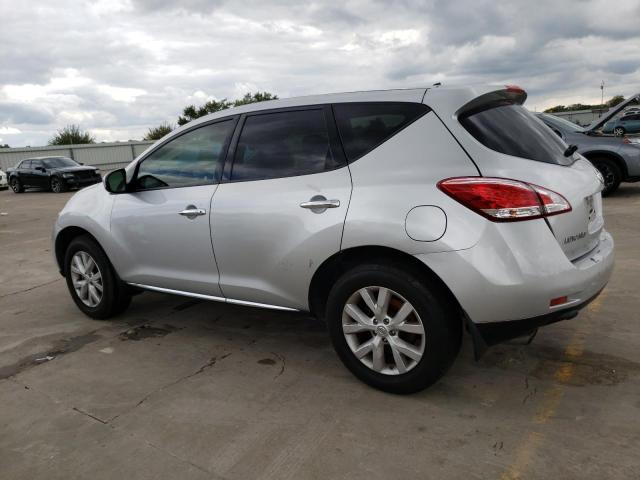 JN8AZ1MUXEW400959 - 2014 NISSAN MURANO S SILVER photo 2