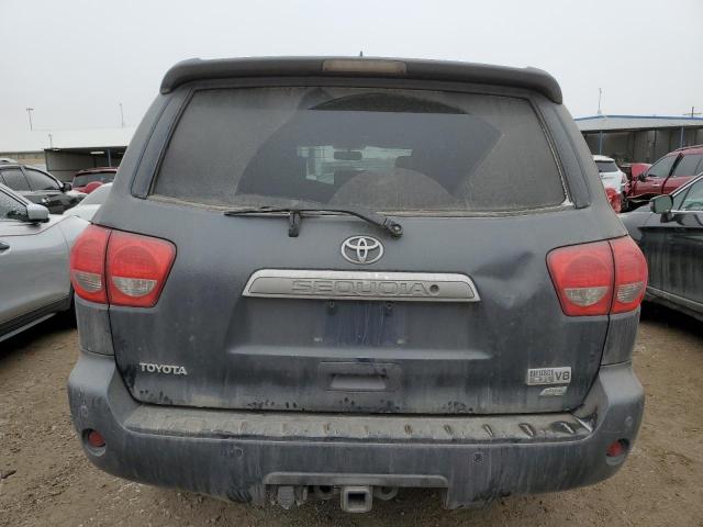 5TDDW5G17AS037444 - 2010 TOYOTA SEQUOIA PLATINUM GRAY photo 6