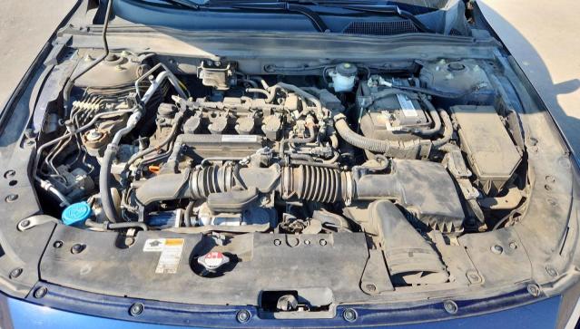 1HGCV1F50JA134608 - 2018 HONDA ACCORD EXL ლურჯი ფოტო 11