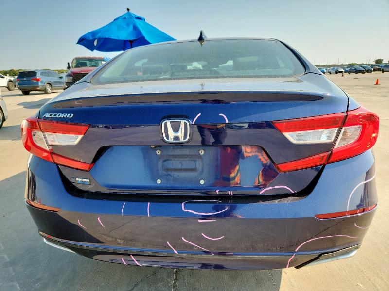 1HGCV1F50JA134608 - 2018 HONDA ACCORD EXL ლურჯი ფოტო 6