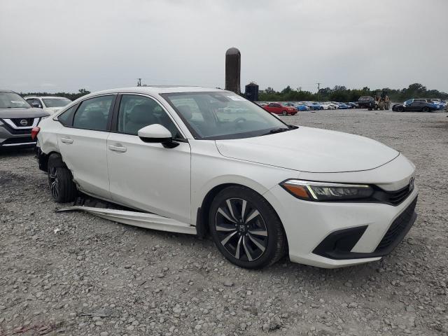 2HGFE1F76NH323303 - 2022 HONDA CIVIC EX WHITE photo 4
