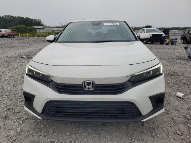 2HGFE1F76NH323303 - 2022 HONDA CIVIC EX WHITE photo 5