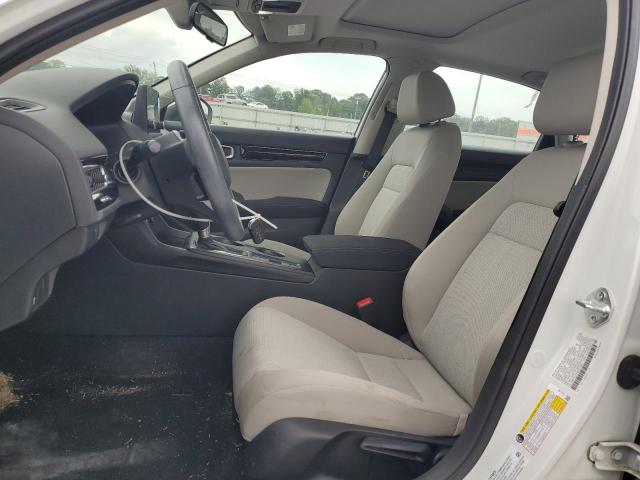 2HGFE1F76NH323303 - 2022 HONDA CIVIC EX WHITE photo 7