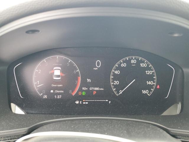 2HGFE1F76NH323303 - 2022 HONDA CIVIC EX WHITE photo 9