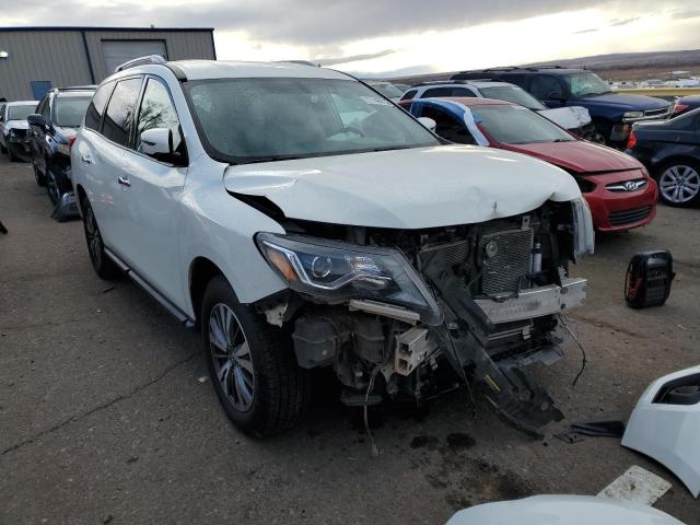 5N1DR2MM8HC637563 - 2017 NISSAN PATHFINDER S WHITE photo 4