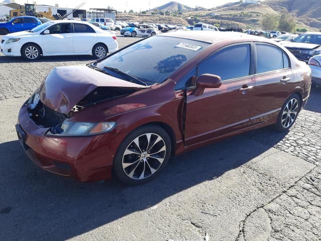 19XFA1F61AE047653 - 2010 HONDA CIVIC LX-S Bordo foto 1
