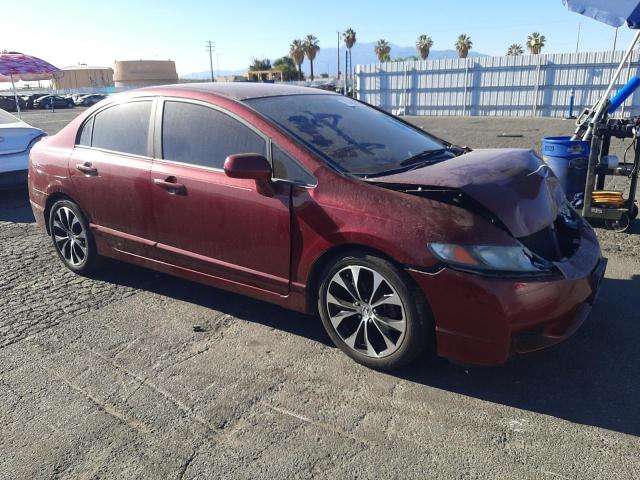 19XFA1F61AE047653 - 2010 HONDA CIVIC LX-S Bordo foto 4