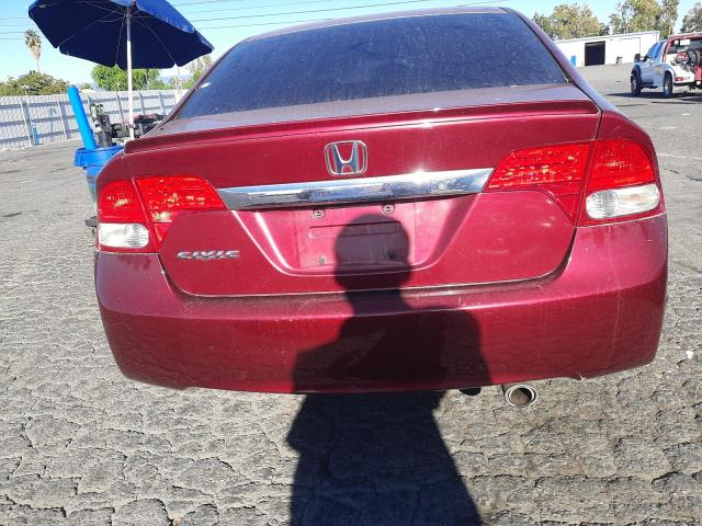 19XFA1F61AE047653 - 2010 HONDA CIVIC LX-S Bordo foto 6