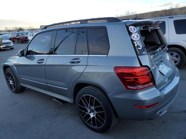 WDCGG8JB6EG337175 - 2014 MERCEDES-BENZ GLK 350 4MATIC GRAY photo 2