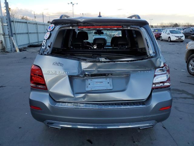 WDCGG8JB6EG337175 - 2014 MERCEDES-BENZ GLK 350 4MATIC GRAY photo 6