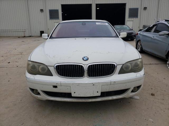 WBAHL83546DT00011 - 2006 BMW 750 I WHITE photo 5