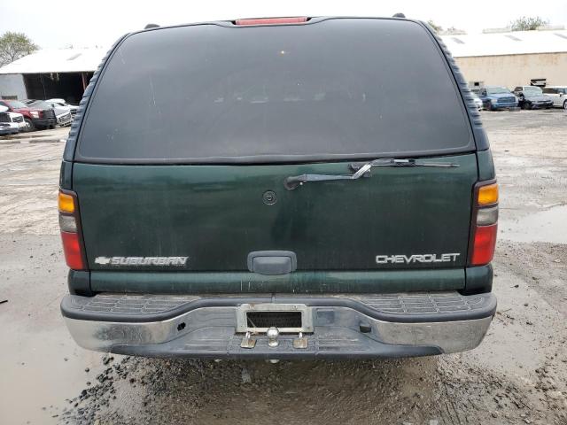 1GNEC16Z04R254518 - 2004 CHEVROLET SUBURBAN C1500 GREEN photo 6