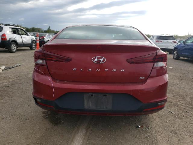 KMHD74LF1LU924136 - 2020 HYUNDAI ELANTRA SE RED photo 6