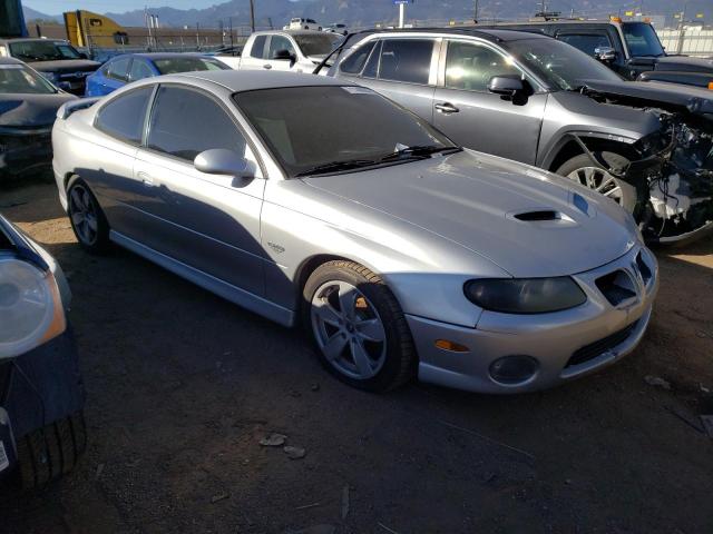 6G2VX12U66L553385 - 2006 PONTIAC GTO SILVER photo 4