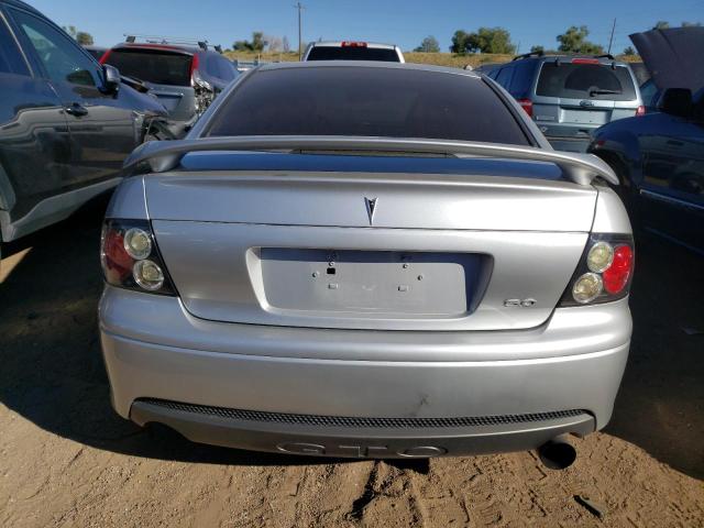 6G2VX12U66L553385 - 2006 PONTIAC GTO SILVER photo 6