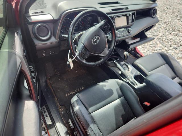 JTMNFREV0HJ123817 - 2017 TOYOTA RAV4 SE 红色 照片 8
