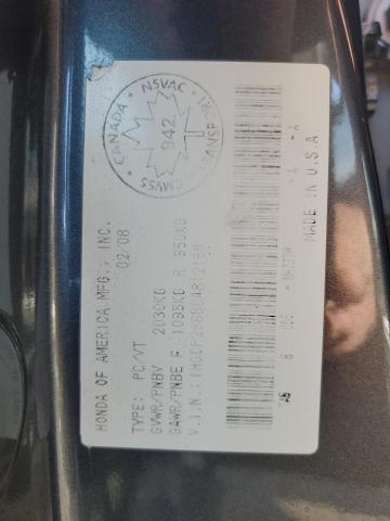 1HGCP26888A812168 - 2008 HONDA ACCORD EXL CHARCOAL photo 13