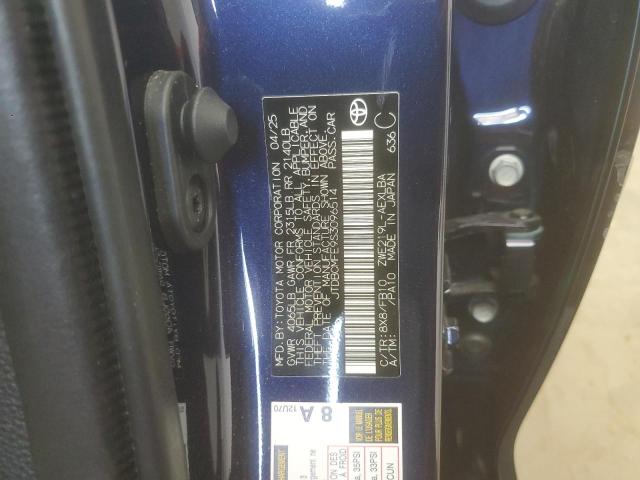 JTDBCMFE9S3096514 - 2025 TOYOTA COROLLA LE ლურჯი ფოტო 12