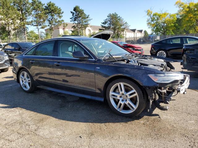 WAUGFAFC6GN112042 - 2016 AUDI A6 PREMIUM PLUS ლურჯი ფოტო 4