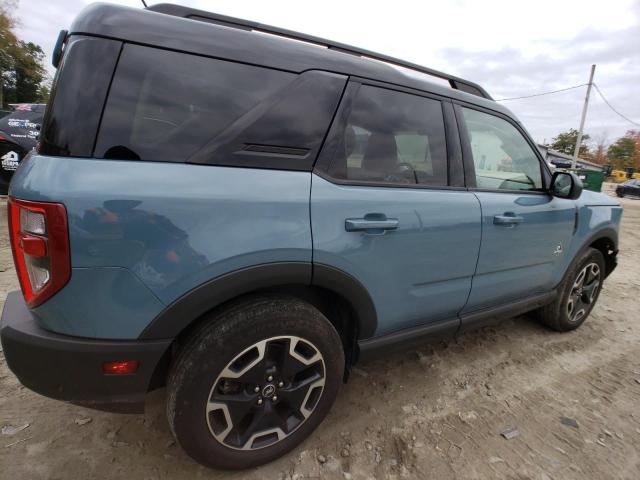 3FMCR9C6XMRB04164 - 2021 FORD BRONCO SPO OUTER BANKS BLUE photo 3