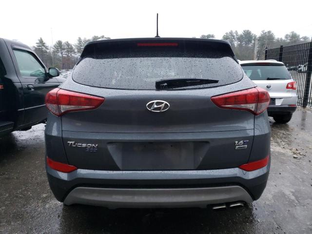 KM8J3CA21HU536680 - 2017 HYUNDAI TUCSON LIMITED GRAY photo 6