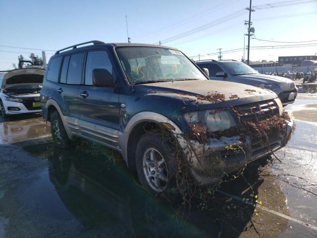 JA4MW31R81J009744 - 2001 MITSUBISHI MONTERO XLS GREEN photo 4