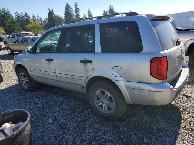 2HKYF18563H536661 - 2003 HONDA PILOT EXL SILVER photo 2