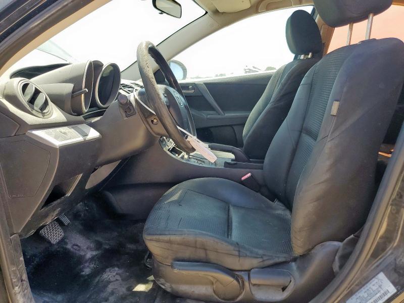 JM1BL1TF4D1779425 - 2013 MAZDA 3 I BLACK photo 7