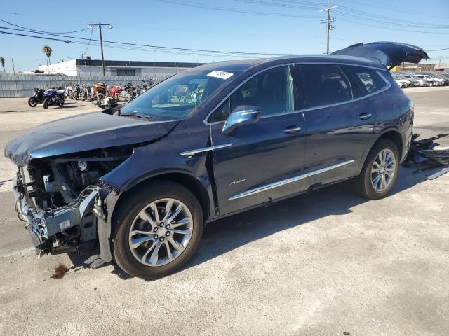 5GAERDKW9NJ163947 - 2022 BUICK ENCLAVE AVENIR BLUE photo 1