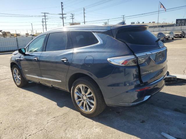 5GAERDKW9NJ163947 - 2022 BUICK ENCLAVE AVENIR BLUE photo 2