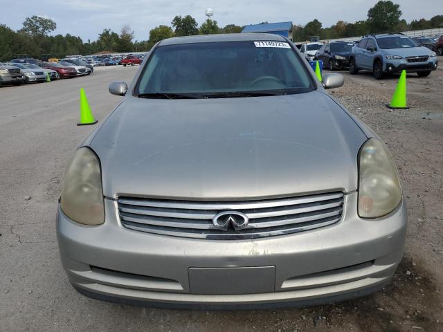 JNKCV51E53M335661 - 2003 INFINITI G35 BEIGE photo 5